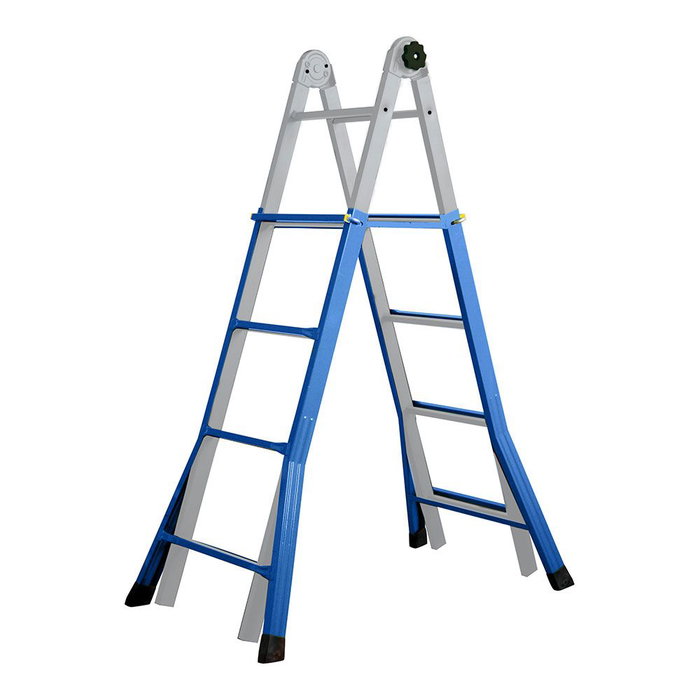 Échelle télescopique EDM 75090 Aluminium Acier 4 m x 58 cm 8 Marches Échelle télescopique EDM 75090 Aluminium Acier 4 m x 58 cm 8 Marches