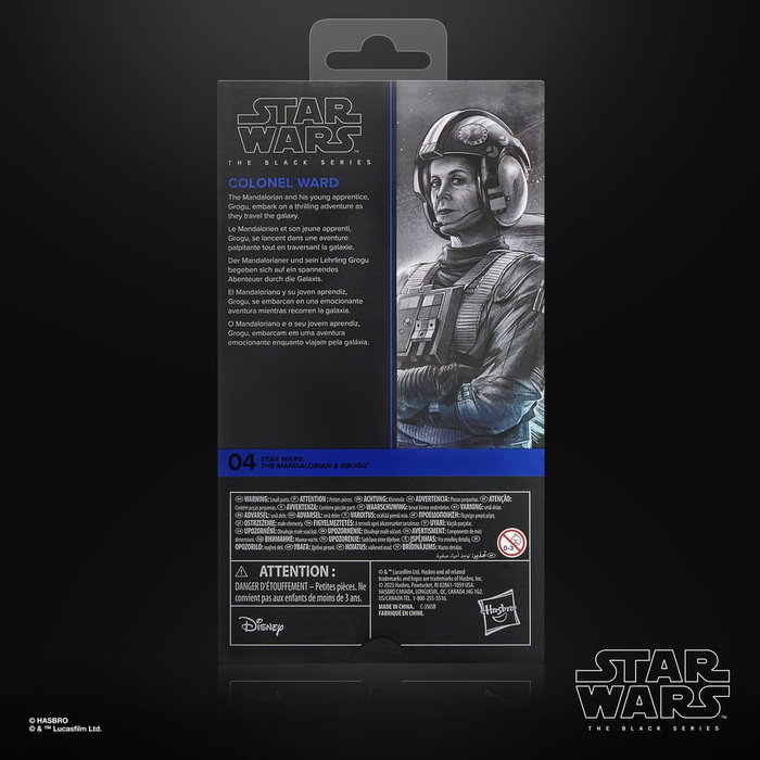 Star Wars: The Mandalorian & Grogu Black Series figurine Colonel Ward 15 cm