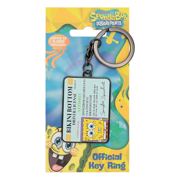 Bob l'éponge porte-clés Driver License Limited Edition Bob l'éponge porte-clés Driver License Limited Edition