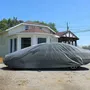 XLC ECO BUDGET - Housse de voiture imperméable et anti-poussière en polyéthylène, taille 430 x 165 x 120 cm pour tous véhicules