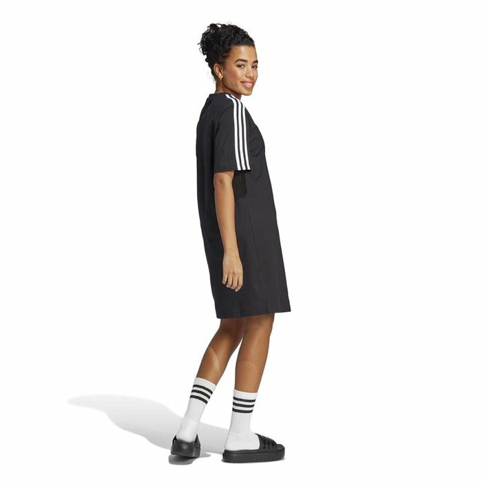 Robe Adidas 3S Boyfriend Single Noir Robe Adidas 3S Boyfriend Single Noir