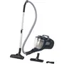 Hoover HP110HM Aspirateur traineau sans sac 700 W 78 dBA, 2 L, bleu avec brosse parquet, suceur plat et brosse à épousseter