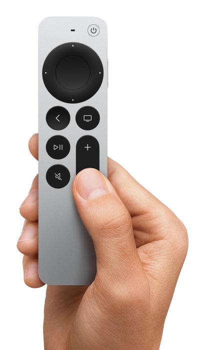 Apple Siri Remote Noir et Argent