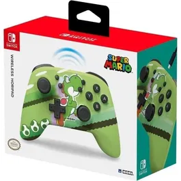 Hori HORIPAD Sans fil - Manette pour Nintendo Switch et Switch OLED avec motif Super Mario Yoshi-Dash Vert - Officiellement licencié