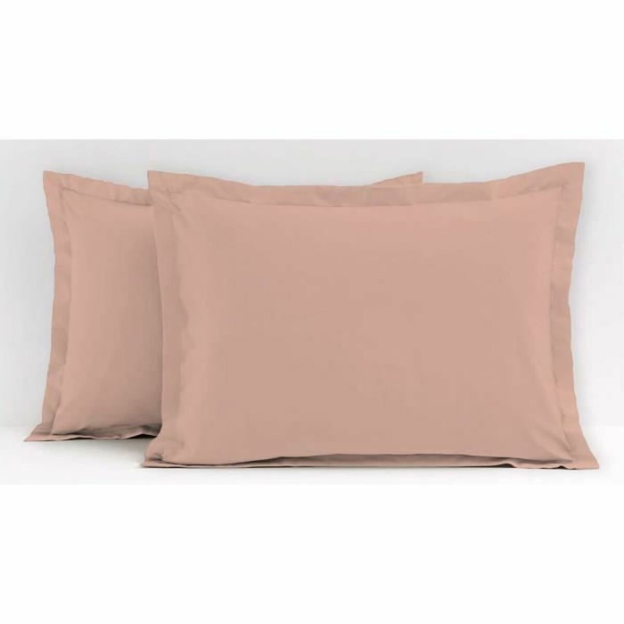 Lovely Home Lot de 2 taies d'oreiller Rose 50 x 70 cm