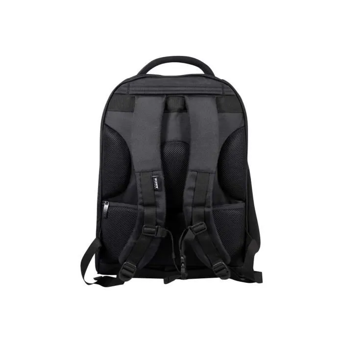 Port Designs Sac à Dos Ordinateur Manhattan pour PC Portable 15.6" à 17.3" Noir - Compartiment Sécurisé pour Laptop, Poche pour Tablet, Poche Organisateur, Porte-Documents