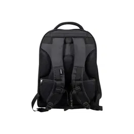 Port Designs Sac à Dos Ordinateur Manhattan pour PC Portable 15.6" à 17.3" Noir - Compartiment Sécurisé pour Laptop, Poche pour Tablet, Poche Organisateur, Porte-Documents