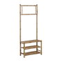 Porte-manteau Naturel Bambou 70 x 32 x 175 cm