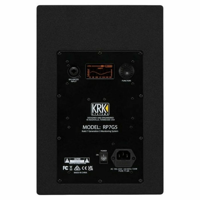 KRK RP7G5 Enceinte de monitoring active bi-amplifiée 7 pouces