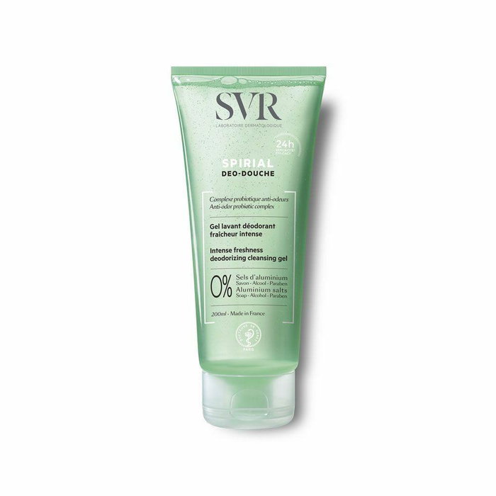 SVR Spirial Gel Déodorant pour la Douche 200ml - Gel Nettoyant et Fraîcheur SVR Spirial Gel Déodorant pour la Douche 200ml - Gel Nettoyant et Fraîcheur
