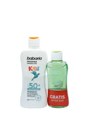 Babaria Lait de Protection Infantile F50 - 100 ml - Pour Enfants dès 3 ans