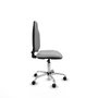 PIQUERAS Y CRESPO Chaise de bureau Algarra, tissu gris clair, sans accoudoirs