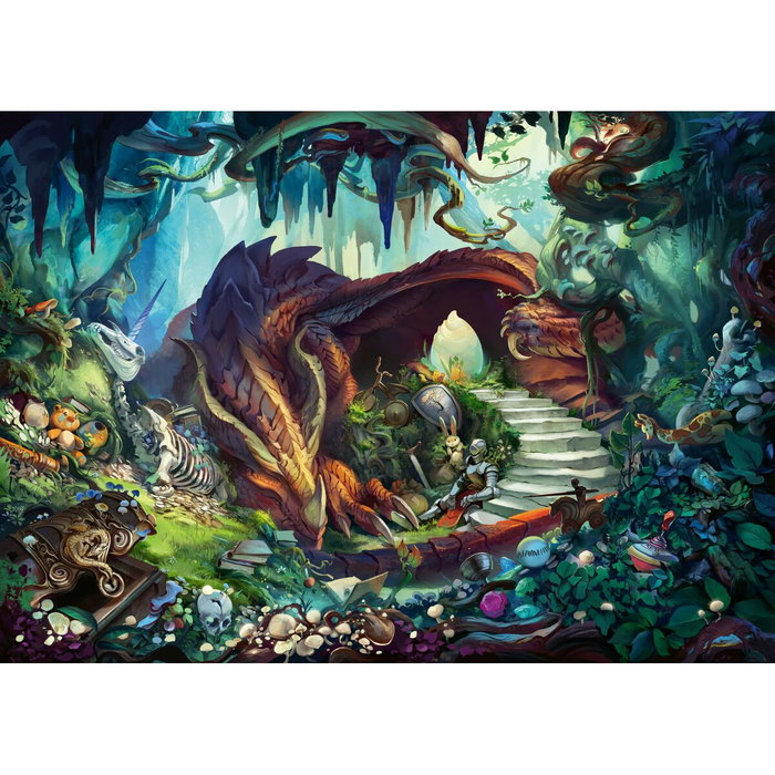 Ravensburger Puzzle Escape Dans la grotte du dragon - 759 pièces