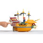 JAKKS PACIFIC - Figurine Deluxe Playset Super Mario Bowser Aeronave Nintendo (6 cm)