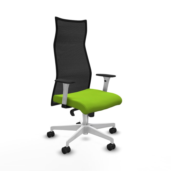 Piqueras y Crespo Chaise de Bureau Albacete Pistache et Noir Piqueras y Crespo Chaise de Bureau Albacete Pistache et Noir