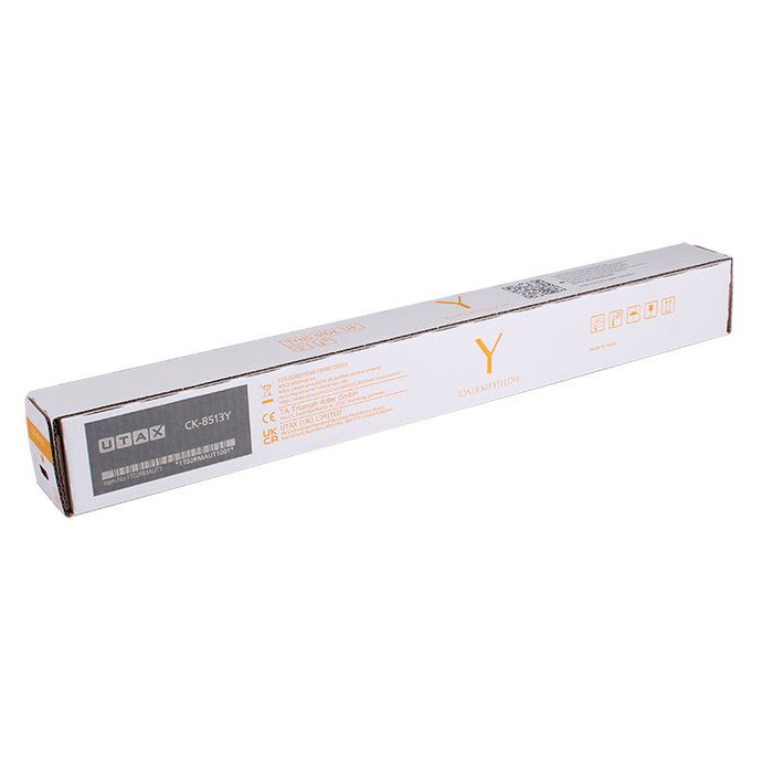 Utax Toner CK-8513 CK8513 Yellow Jaune (1T02RMAUT0) - Cartouche d'impression originale