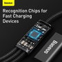 Baseus Câble Rapid Series 3-en-1 USB Type-C PD 20W 1,5 m