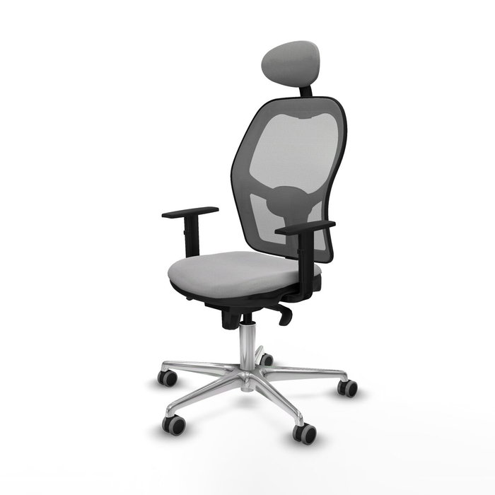Piqueras y Crespo Chaise de Bureau 1D086G1 Gris clair