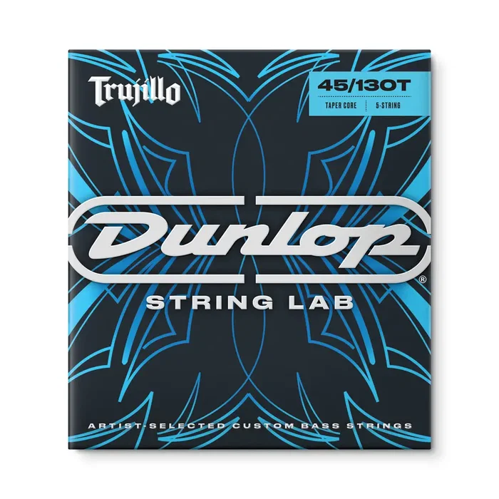 Dunlop Lead Trujillo Medium 5 jeu de cordes pour basse 45-130 Dunlop Lead Trujillo Medium 5 jeu de cordes pour basse 45-130
