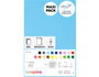 Innspiro Goma EVA bleu ciel feuilles adhésives 20x30cm x 2mm, 20 unités