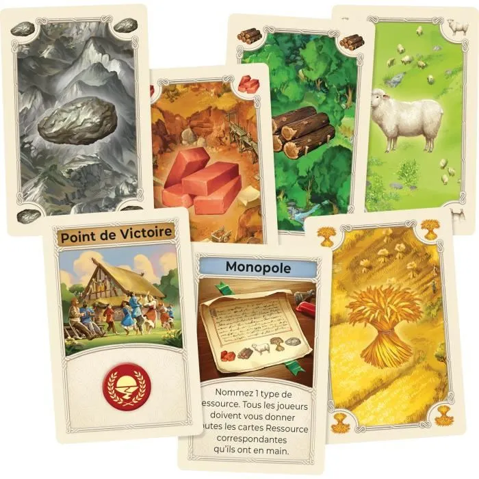 Asmodee Catan - Jeu de plateau de stratégie et négociation Asmodee Catan - Jeu de plateau de stratégie et négociation