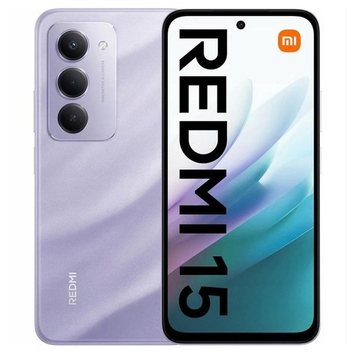 Xiaomi Redmi 15 4G Smartphone Débloqué 6GB RAM 128GB Stockage Ecran 6.9" FHD+ 144Hz 50MP Violet Xiaomi Redmi 15 4G Smartphone Débloqué 6GB RAM 128GB Stockage Ecran 6.9" FHD+ 144Hz 50MP Violet