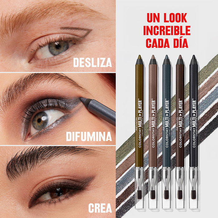 Revlon Mass Market Eyeliner COLORSTAY MULTIPLAYER #401-Checkmate - Crayon à yeux longue tenue résistant à l'eau