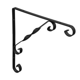 WOLFPACK LINEA PROFESIONAL Palomilla ornamentale renforcée noire 250x250 mm
