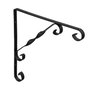 WOLFPACK LINEA PROFESIONAL Palomilla ornamentale renforcée noire 250x250 mm