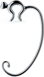 Alessi Porte-sacs en acier inoxydable 18/10 FGO01