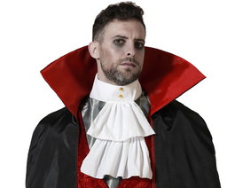 Déguisement Poitrine Noire pour Costume de Prêtre, Moine ou Personnage Formel - Accessoire pour Déguisement Réaliste