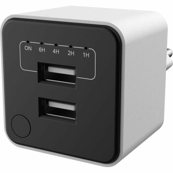 GAO Double chargeur USB avec minuterie réglable GAO Double chargeur USB avec minuterie réglable