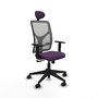 Chaise de Bureau avec Appui-tête Motilla Piqueras y Crespo 1D066N1 Violet