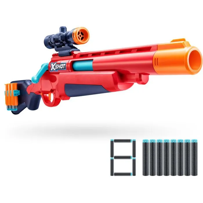Zuru X-Shot Excel Bolt Action avec 16 fléchettes