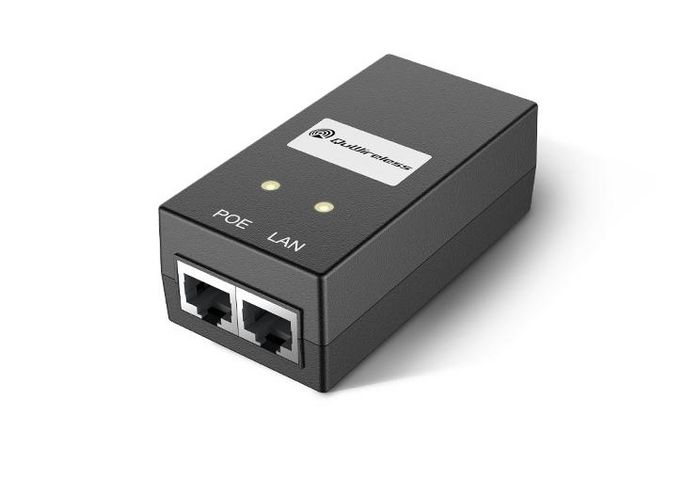 QuWireless - Alimentation PoE Passive 24V 0.8A pour antennes QuSpot/QuMax/QuMini et routeurs Teltonika - Cordon secteur UE inclus QuWireless - Alimentation PoE Passive 24V 0.8A pour antennes QuSpot/QuMax/QuMini et routeurs Teltonika - Cordon secteur UE inclus