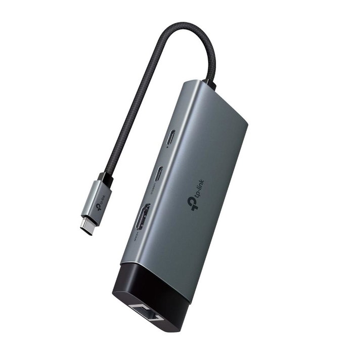 TP-Link UH6120C Hub USB-C 6 en 1 Gris TP-Link UH6120C Hub USB-C 6 en 1 Gris