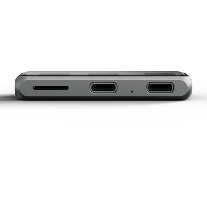 Satechi USB-C PD Mobile XR Hub & MicroSD Card Reader - Gris sidéral