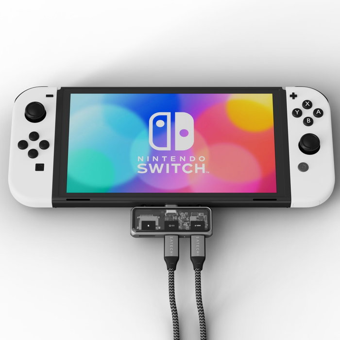 Satechi USB-C PD Mobile XR Hub & MicroSD Card Reader - Gris sidéral