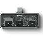 Satechi USB-C PD Mobile XR Hub & MicroSD Card Reader - Gris sidéral