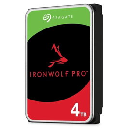 Seagate Ironwolf Pro ST4000NT001 Disque Dur Interne 4 To 3.5" SATA 6 Gb/s CMR 7 200 tr/min