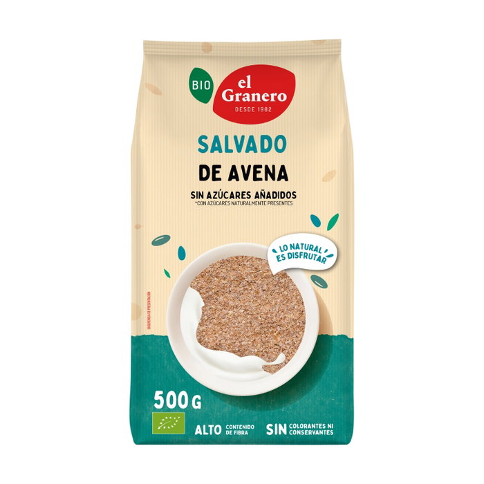 El Granero Integral Salvado de Avena Bio 500 g El Granero Integral Salvado de Avena Bio 500 g