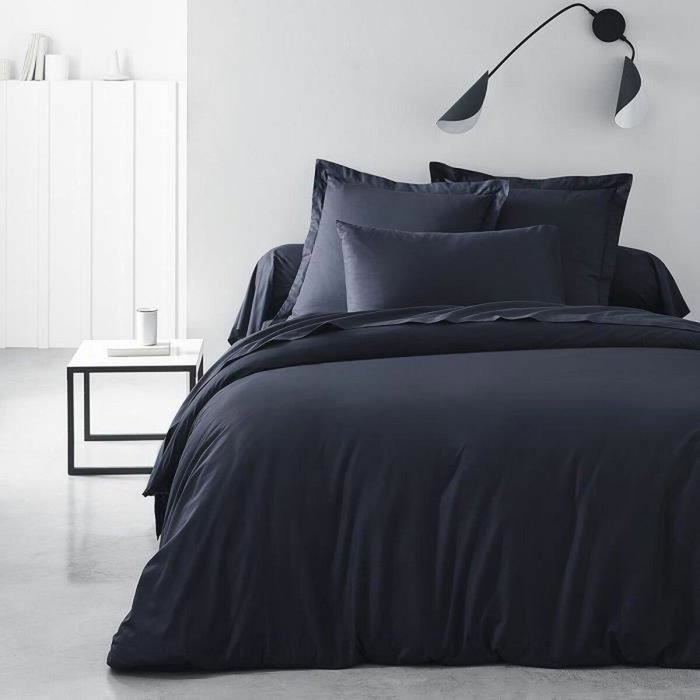 Today Taie de traversin Essential Bleu marine 45 x 185 cm