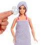 Barbie Muñeca Barbie Party Unboxed Grwm Rosa Jfy67 Mattel - Poupée avec 10 Surprises, Série Glam Party, Déballage Fête, Pour Enfants 3 Ans et Plus