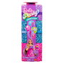 Barbie Muñeca Barbie Party Unboxed Grwm Rosa Jfy67 Mattel - Poupée avec 10 Surprises, Série Glam Party, Déballage Fête, Pour Enfants 3 Ans et Plus
