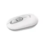 Logitech Pop Mouse - Souris sans fil Bluetooth et FLOW - Blanc cassé - Connexion multi-appareils pour Windows, Mac, Chrome OS, Android - Bouton Easy-Switch
