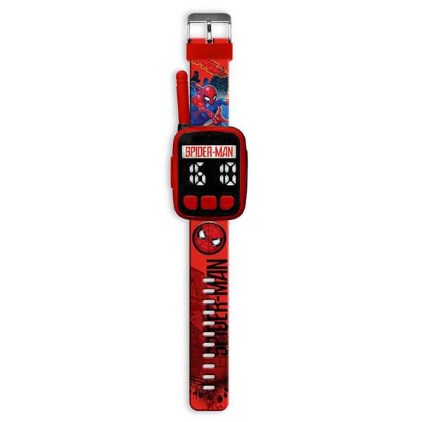 KIDS LICENSING Walkie Talkie et Montre 2 en 1 Slim Spider-Man