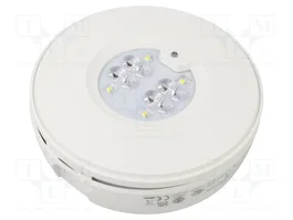 EATON ELECTRIC RoundTech Grille d'éclairage d'avertissement LED blanc IP44