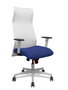 Piqueras y Crespo Chaise de Bureau Albacete Blanc et Bleu Marine