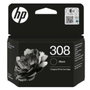 HP Cartouche d'encre originale Noir 308 (7FP21UE) pour imprimantes Envy 6110, 6120, 6130, 6520, 6530 | Encre authentique HP
