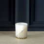 Home Deco Factory Bougie Parfumée avec Bijou Doré